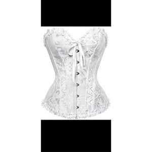 Flatter your curves with this stunning, hourglass figure with lace up over bust
